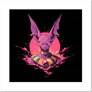 beerus Posters and Art